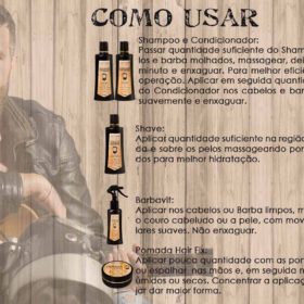 Passo a passo Barba e Cabelo Acttus men site