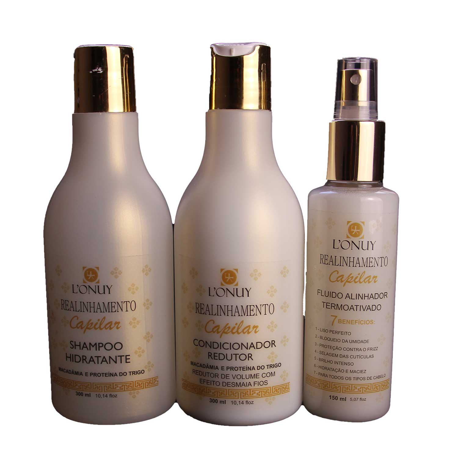 Kit Realinhamento Capilar Cabelo Liso